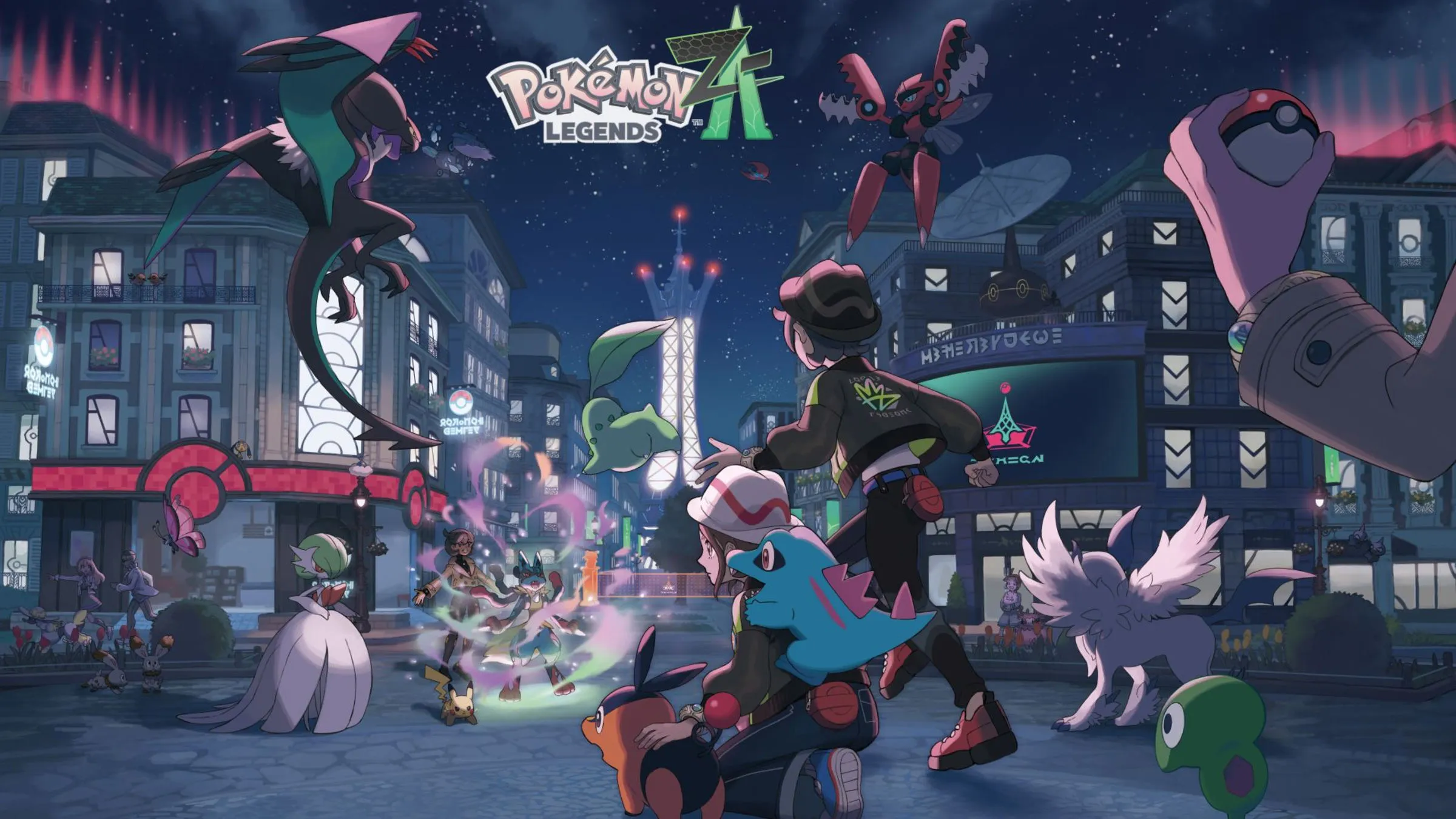 Pokémon Legends : Z-A : visuel officiel