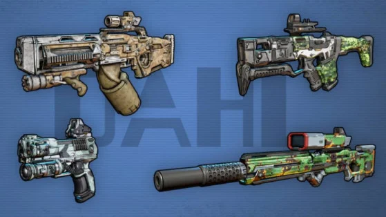 Dahl Weapons - Borderlands 3