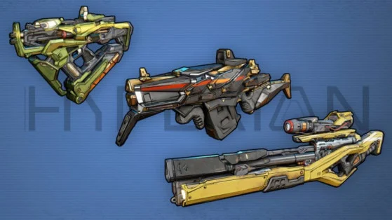Hyperion Weapons - Borderlands 3