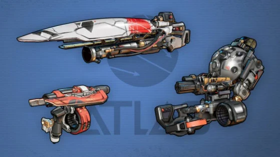 Atlas Weapons - Borderlands 3