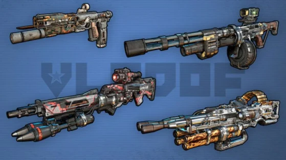 Vladof Weapons - Borderlands 3