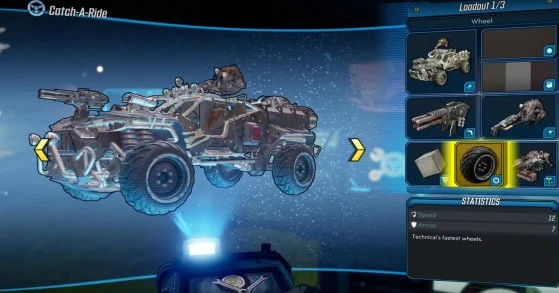 Customization of the Technical - Borderlands 3
