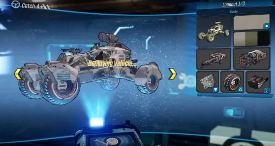 Customization of the Outrunner - Borderlands 3
