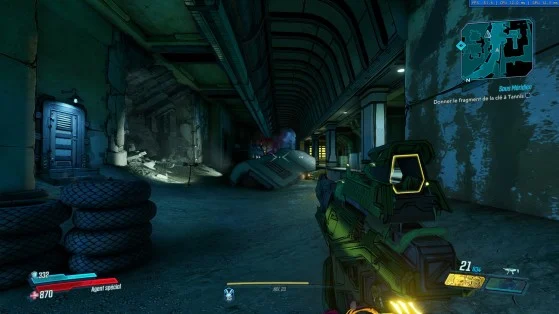 See an Odd Alcove on the Mini Map - Borderlands 3