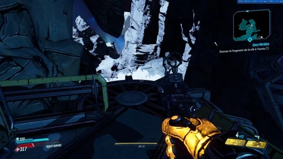 Find the fan, and jump onto it - Borderlands 3