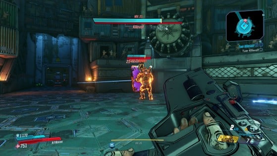 Shoot the Battery on His Back - Borderlands 3