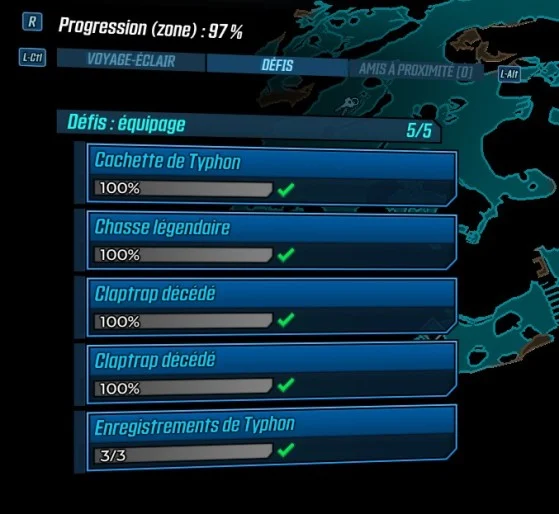 Track Your Progress - Borderlands 3