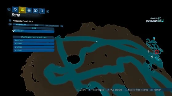 Scarlet Radio Map in Carnivora
