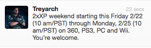 Announcement via Twitter Twitter Announcement
